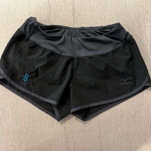 Mizuno- size small- black athletic shorts